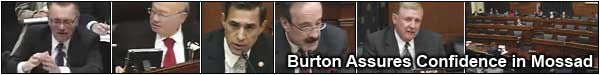 Feltman Vows Loyalty to “Israel’s” Security, Burton Assures Confidence in Mossad