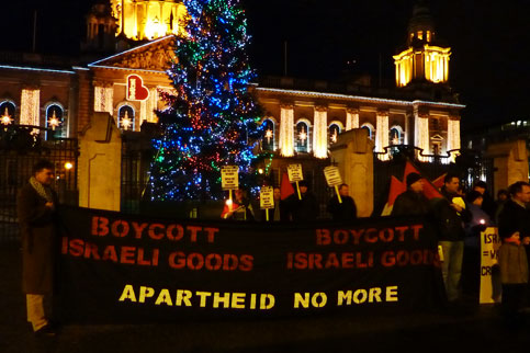 Photo-story from the EI: commemoration of Gaza assault all over the globe