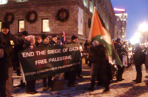 Photo-story from the EI: commemoration of Gaza assault all over the globe