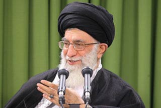 Leader of the Islamic Revolution in Iran Sayyed Ali Khamenei Sayyed Ali Khamenei on 31st Anniversary: Iran determined to overcome any obstacle