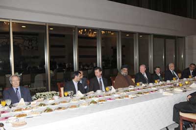 Dinner in Honor of Leaders 