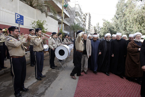 Lebanon’s Religious Leaders Pay Tribute to Hajj Imad Photo Report: Lebanon’s Religious Leaders Pay Tribute to Hajj Imad