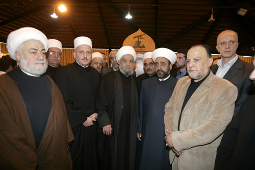 Lebanon’s Religious Leaders Pay Tribute to Hajj Imad Photo Report: Lebanon’s Religious Leaders Pay Tribute to Hajj Imad