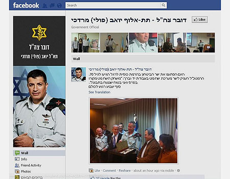 Syrian Opposition Connects ’’Israeli’’ Army Spokesman 

