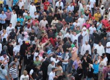 Qatif Protests KSA’s Brutality against Wounded Activist 

