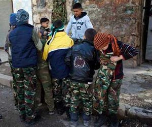 Syrian Rebels Recruiting Children 
