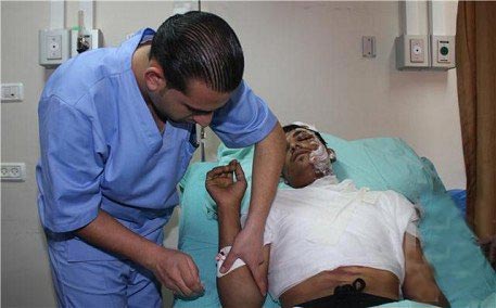 “Israelis” Beat, Pour Boiling Water on Palestinian Worker