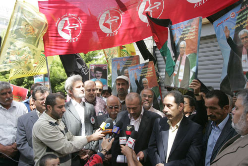 Photo Report: Protest in Support of Arab Detainees in Beirut