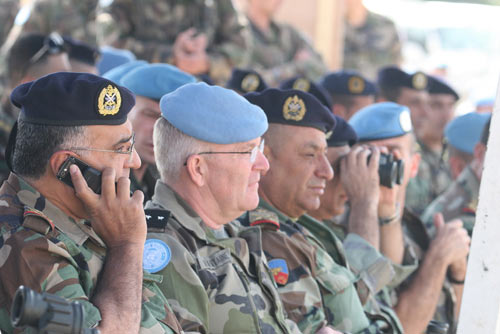 Lebanese Army and International Forces Joint Military Drills