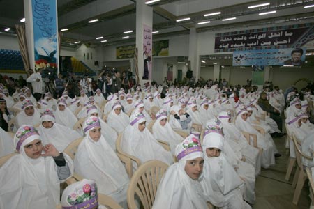 Photo Report: Ceremony to Honor School Girls under Auspices of Sayyed Safieddine 