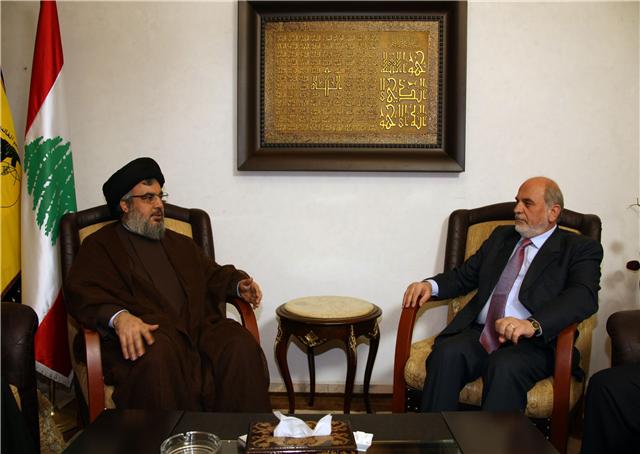 H.E. Sayyed Nasrallah Receives Assad Hardan, Discuss Latest Developments