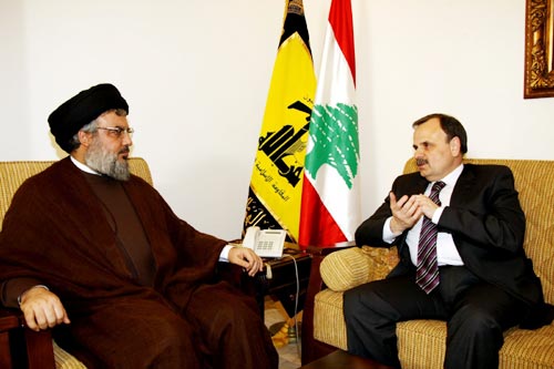 H.E. Sayyed Nasrallah Receives Saida Mayor