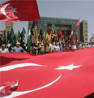 Exclusive on ESCWA Protest: Viva Freedom Viva Palestina Free Gaza We Shall