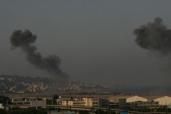 Diary of July 13 2006: Zionist Attacks on Beirut Airport & Infrastructure