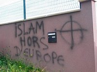 More Racism: Mosque Defaced in Normandy