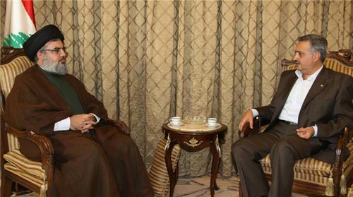 Hizbullah Secretary General Sayyed Nasrallah Receives MP Areslan