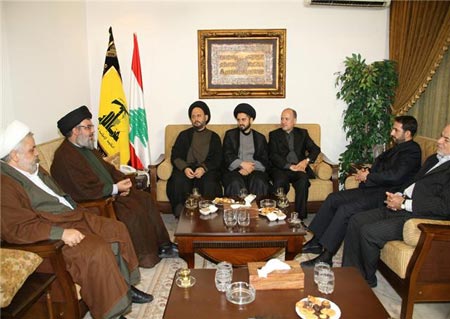 Hizbullah SG Sayyed Nasrallah Receives Fadlallah Family