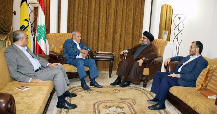 Hizbullah Secretary General Meets with Lebanese Speaker