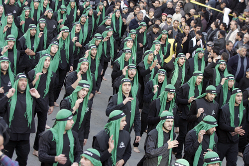 Photo Report: Ashura Day in Southern Suburb 