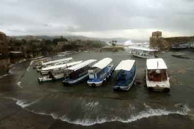 Heavy Storm Hit Lebanon to Retrieve by Monday Noon
