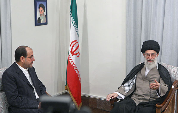 Supreme Leader Receives Iraqi PM