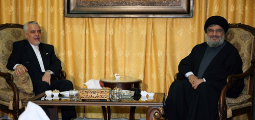 Sayyed Nasrallah Receives Iranian 1st VP Rahimi, Thanks Iran for Supporting Lebanon 