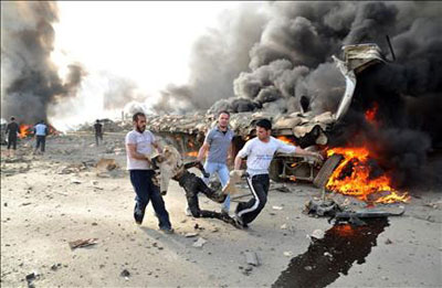 Hizbullah-PSP Meet, Syria Bombs Foil Int’l Observers’ Mission