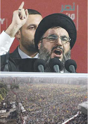 Sayed Hassan Nasrallah @ Victory Rally for July 2006 War Has