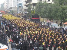 Photo Report: Hizbullah holds massive march in Nabatieh on 13th Moharram 
