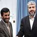 Ahmadinejad congratulalates Hamas for victory, calls for trying Zionist criminals