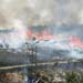 “Israeli” settlers burn more Palestinian farms