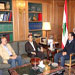 Hariri discussed the government formation with Hajj Hussein Khalil & MP Khalil