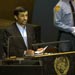 Ahmadinejad says Zionist regime committing genocide…European countries walk out of speech