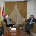 Sheikh Qassem received Zaki in a farewell visit