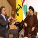 H.E. Sayyed Nasrallah Receives Sheikh Nasredine Gharib and Amir Talal Areslan