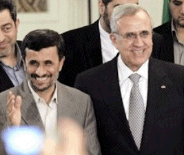 Suleiman, Nejad Hold Successful Talks, Sign Memorandums 