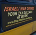 US Group Fights Ban on “Israel” War Crime Bus Ads