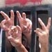 Palestinian Prisoners on A One-Day Hunger Strike 