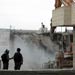 “Israeli” Settlers Torch Mosque in Occupied West Bank 