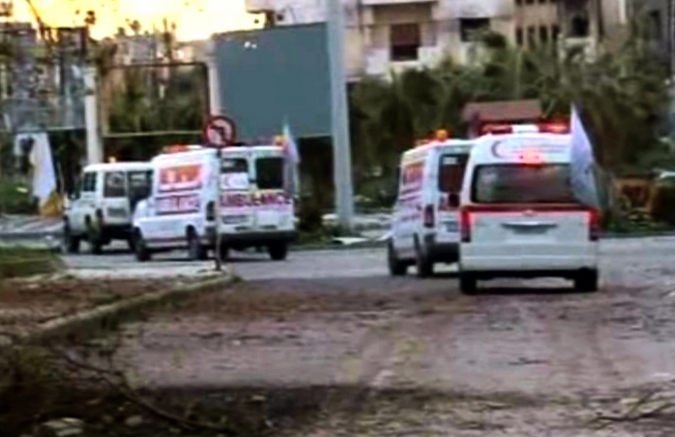 Syrian Army Cleansed Bab Amr, Humanitarian Aid into Homs
