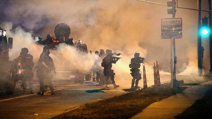 U.S. Police Arrest 31 People Including Journalist Amid Ferguson Protests