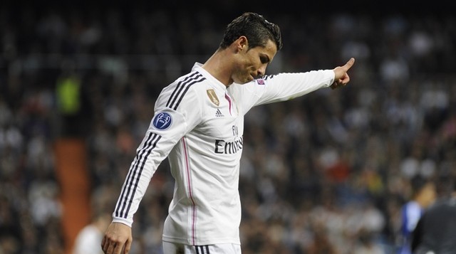 Real Madrid's Christiano Ronaldo
