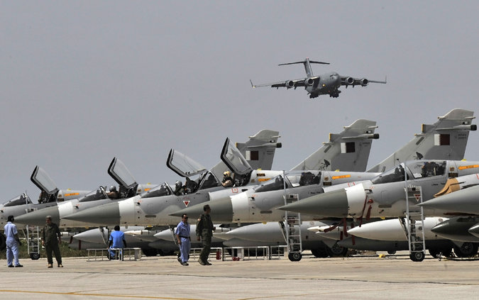 Boeing F-15 fighters