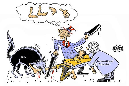 ISIL monster anat Int'l Coalition