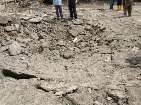 In Photos: Car Bomb Hits Syrian Deir el-Zour
