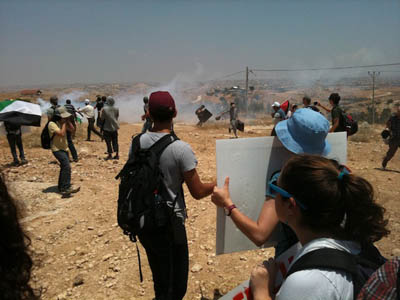 Hundreds Protest “Israeli” Plan to Demolish Palestinian WB Village