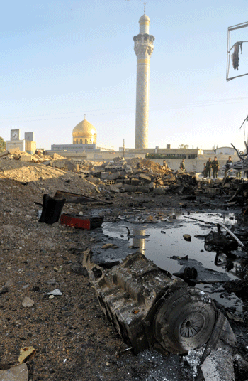 In Photos: Car Explosion Near Holy Shrine of Sayeda Zainab in Damascus