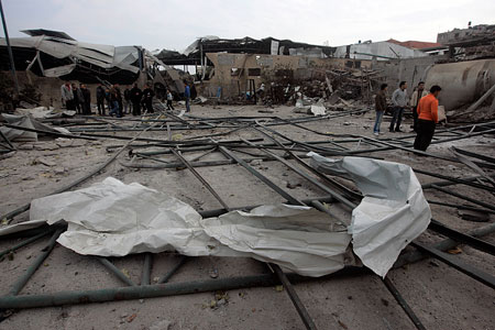 Fresh “Israeli” Strikes on Gaza Strip