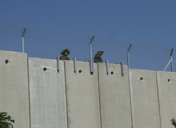 “Israeli’ Protection Barrier Needs Further Protection, “Israeli” Soldiers Guarding Wall at Kafarkila Village 