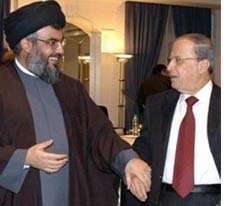 Aoun Firm on Strategic Alliance with Hizbullah, Berri Disgusted